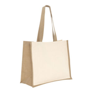 Bolsa de algodón y yute Yari