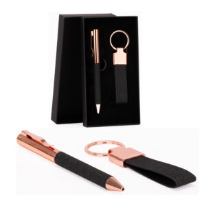 Set de Regalo MINE negro con detalles encobrizados